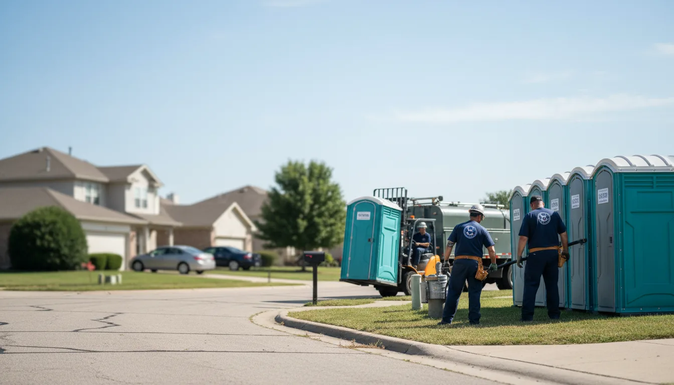 Porta Potty Rental in Marietta, TX near me